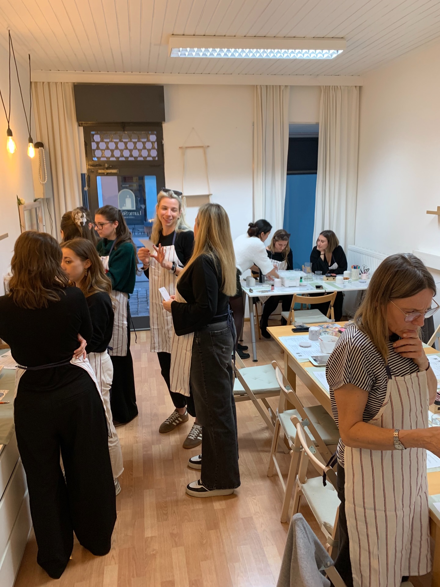 Workshop in progress